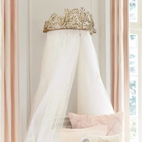 Pottery Barn Kids Monique Lhuillier Cornice (Sheer Panels Only) Brand New In Box - Picture 2 of 5